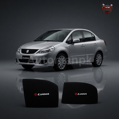 Suzuki Liana Sun Shades – Fixed 4 Door Set | UV Protection & Heat Block