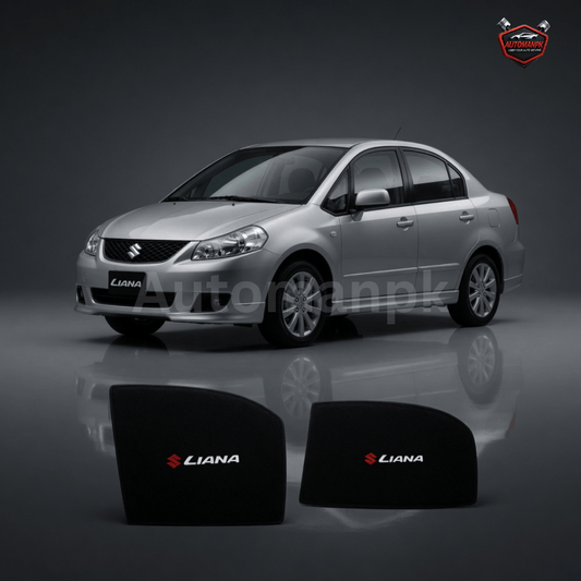 Suzuki Liana Sun Shades – Fixed 4 Door Set | UV Protection & Heat Block