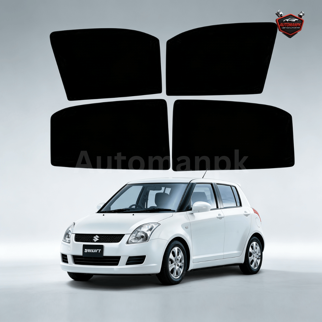 Suzuki Swift Sun Shades / Blinds / Curtains for 4 Doors (2010-2017)