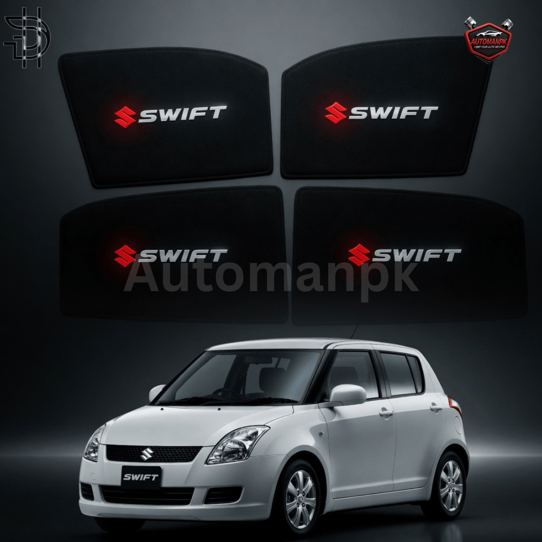 Suzuki Swift Sun Shades / Blinds / Curtains for 4 Doors (2010-2017)