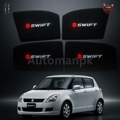 Suzuki Swift Sun Shades / Blinds / Curtains for 4 Doors (2010-2017)