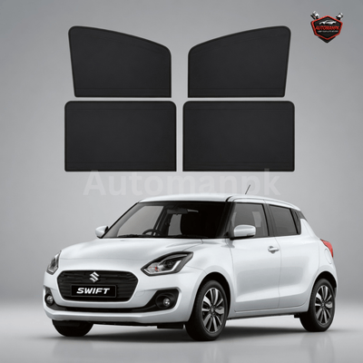 Suzuki Swift 2023 2024 Sun Shades | Fixed, Flexible & Variable