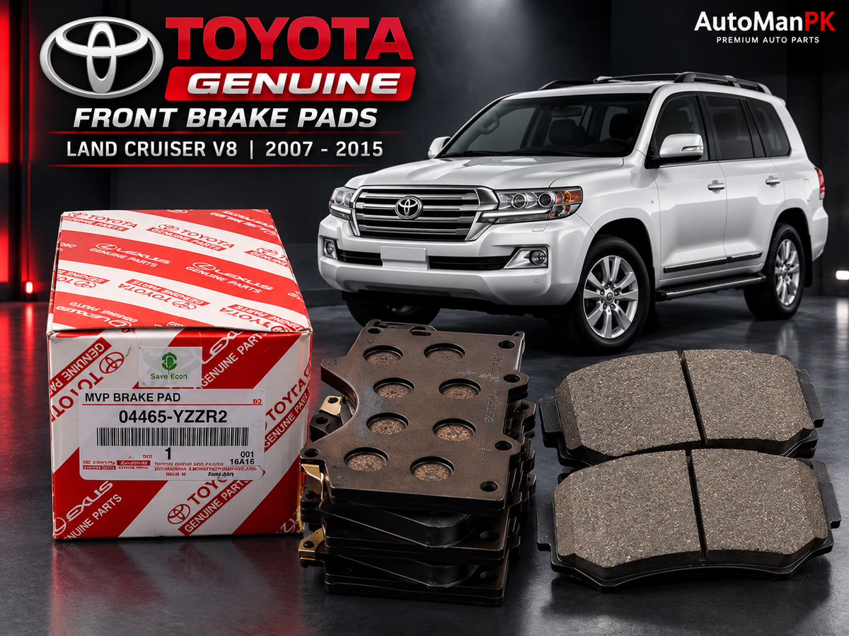 Toyota Land Cruiser V8 Toyota Genuine front brake pads 04465-YZZR2 2007-2015