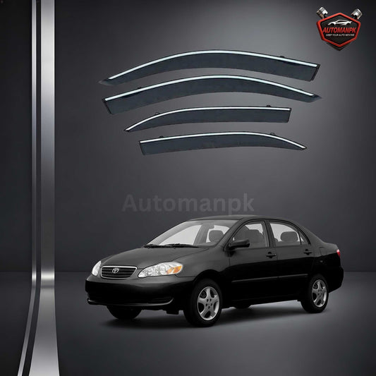 Toyota Corolla 2002-2008 – Chrome Air Press Sun Visor | AutoManPK