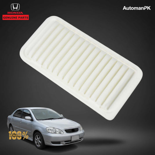 Toyota Corolla 2003-2008 Genuine Air Filter – XLi, GLi, SE Saloon – 100% Original Toyota OEM