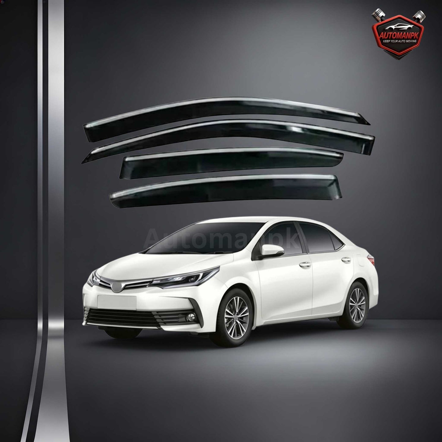 Toyota Corolla 2015-2026 – Air Press Sun Visor | AutoManPK