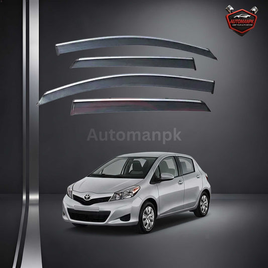 Toyota Vitz 2015-2026 Air Press Sun Visor / Door Visor – Wind Deflector (Set of 4)
