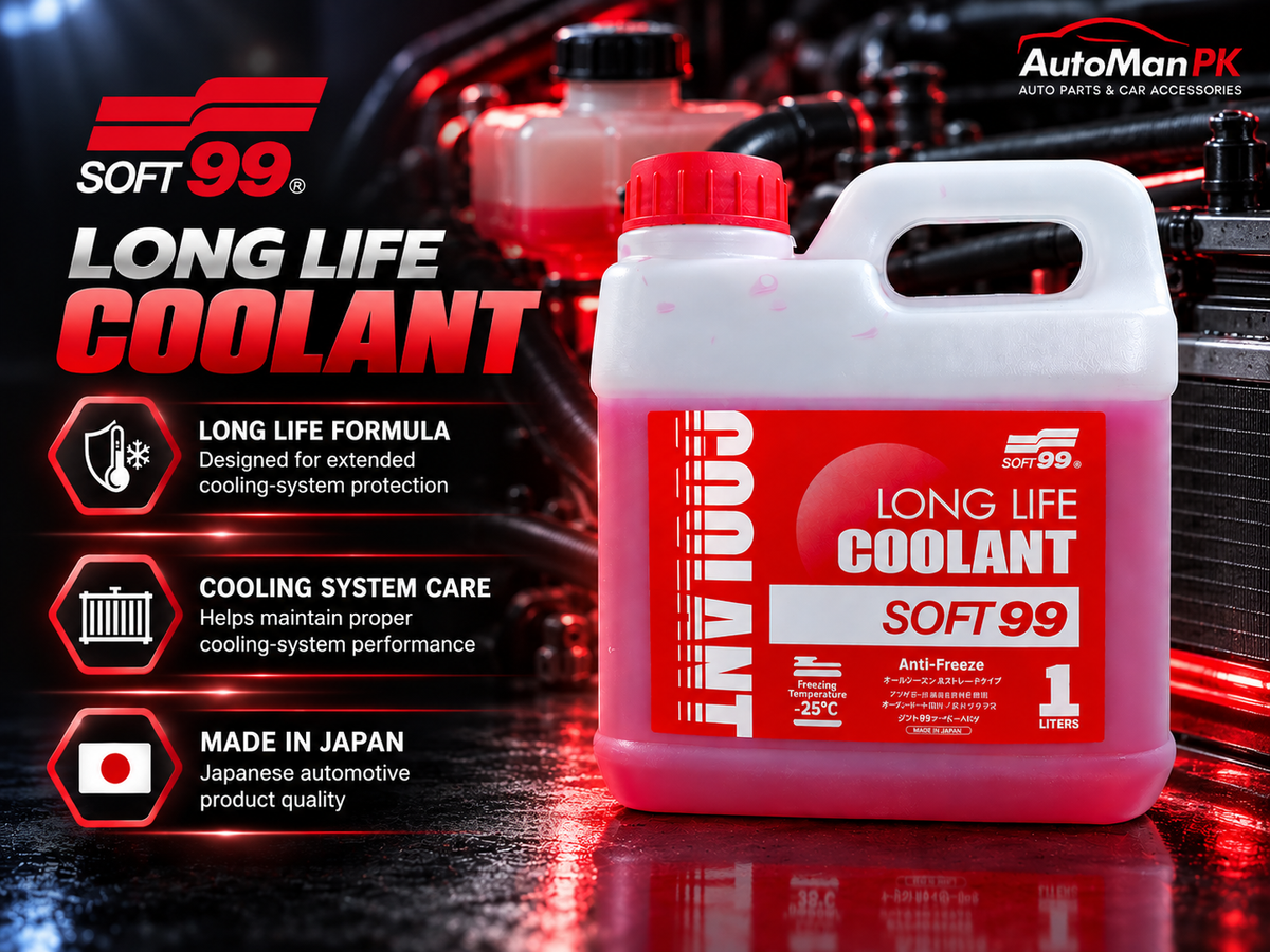 Soft99 Long Life Coolant Red 1 Liter long life formula cooling system care Made in Japan
