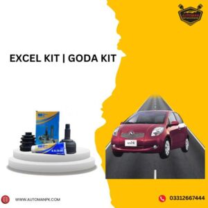 Toyota Vitz CV Joint, A&S Goda Kit, A&S Excel Kit, Vitz suspension parts, Vitz 2006-2014 CV Kit, AutoManPK car parts, Toyota axle repair, CV Joint replacement Pakistan