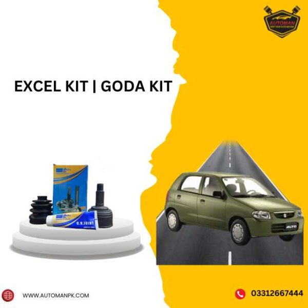Suzuki Alto CV Joint, Alto Excel Kit, Alto Goda Kit, CV Joint for Suzuki Alto, front axle kit Alto, A&S CV Joint Alto, AutoManPK suspension parts, car parts Pakistan