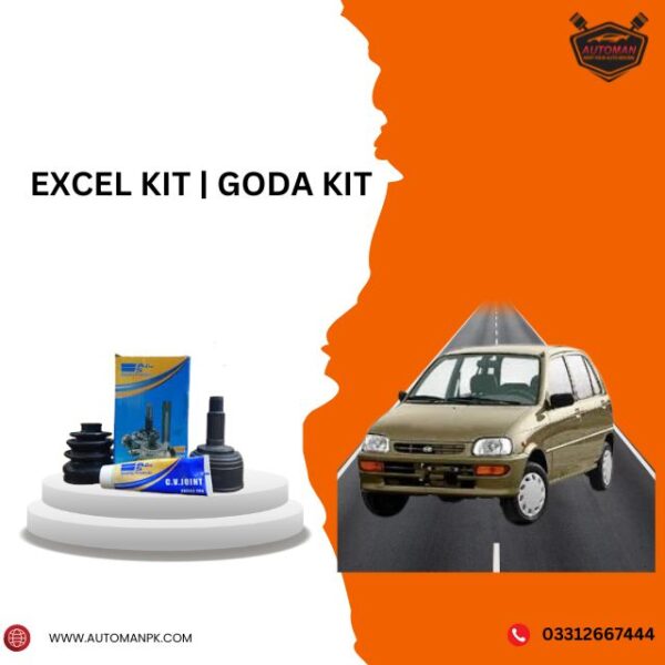 Daihatsu Cuore CV Joint, Cuore Goda Kit, Cuore Excel Kit, Daihatsu CV Joint replacement, Cuore axle kit, Goda kit for Cuore, AutoManPK Cuore parts, Cuore suspension components
