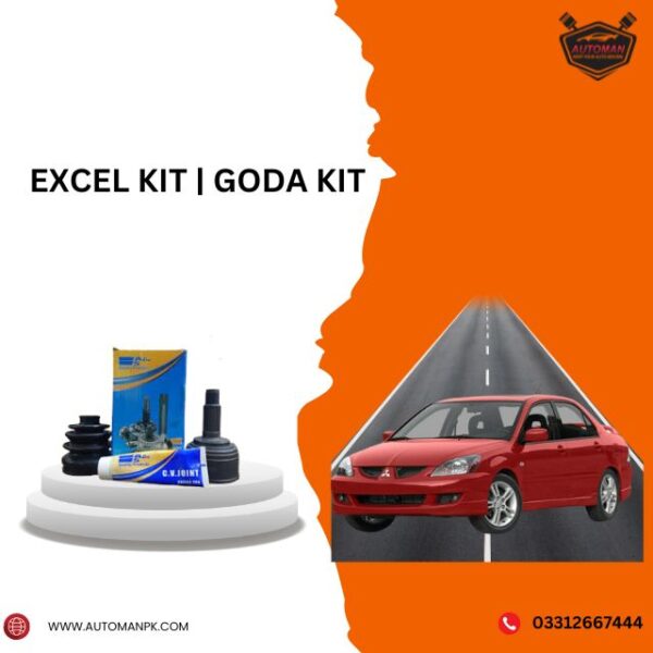 Mitsubishi Lancer CV Joint, Lancer 2005 Goda Kit, Excel Kit for Lancer 2005, Mitsubishi axle kit, CV Joint for Lancer Pakistan, AutoManPK Mitsubishi parts, front axle joint Lancer