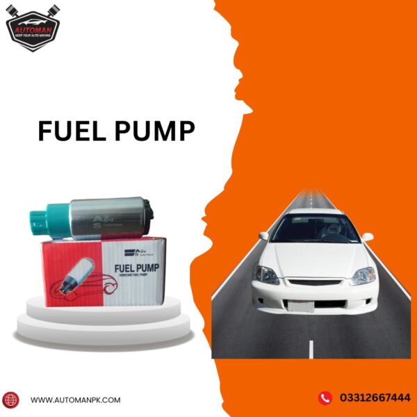 Honda Civic 1996-2000 fuel pump, tanki fuel pump Civic 1996, A&S fuel pump Honda Civic, Civic 6th gen fuel pump, Civic EXi VTi fuel pump, automanpk fuel pump, high quality Civic pump