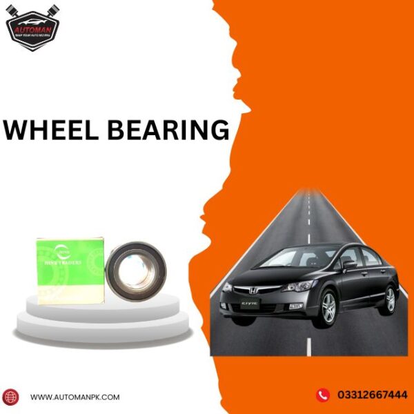 Honda Reborn front wheel bearing, Civic 2006 2007 2008 2009 2010 2011 2012 bearing, HNR wheel bearing Civic, Honda Civic Reborn hub bearing, Reborn suspension parts, AutoManPK Civic parts