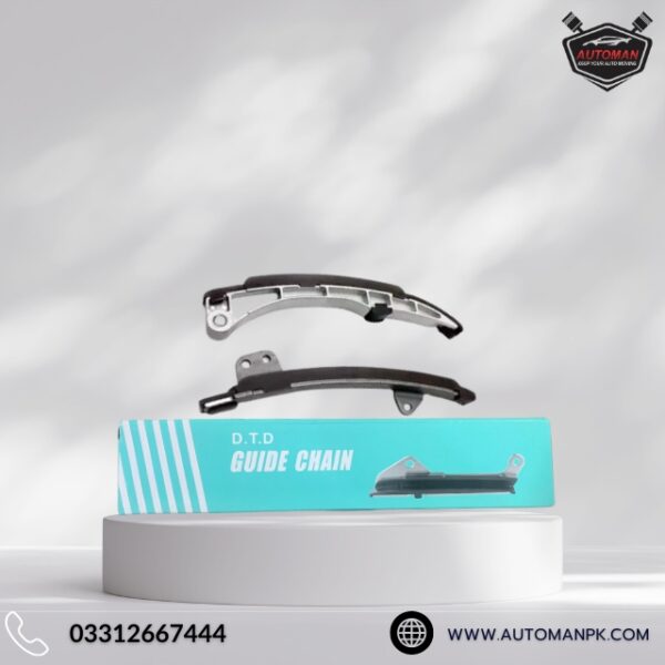 Toyota Corolla guide chain 2015-2022, XLi GLi guide chain, engine timing guide chain Toyota, Corolla timing chain support, guide chain for Toyota 1.3L, automanpk engine parts, Corolla GLi timing chain guide