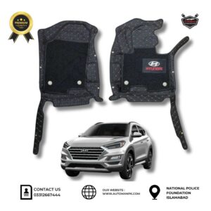 10D Luxury Floor Mats for Hyundai Tucson – Waterproof, Custom Fit – AutoManPK