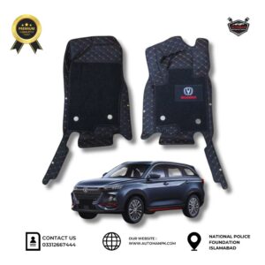 Changan Oshan X7 10D Luxury Car Floor Mats – Waterproof, Custom Fit