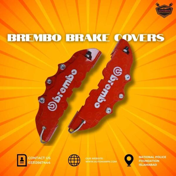 Brembo Car Brake Caliper Covers – Premium Styling for Car Brakes