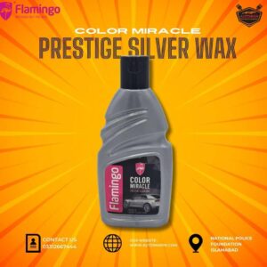Flamingo Color Miracle Silverwax 410ml – Premium Car Polish & Paint Protection in Pakistan
