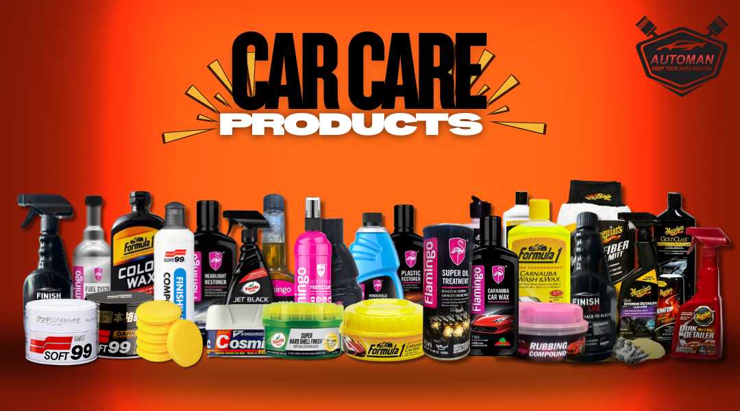 "AutoManPK – Pakistan’s #1 Online Auto Parts & Car Accessories Store" 2 car care (1080 x 600 px)