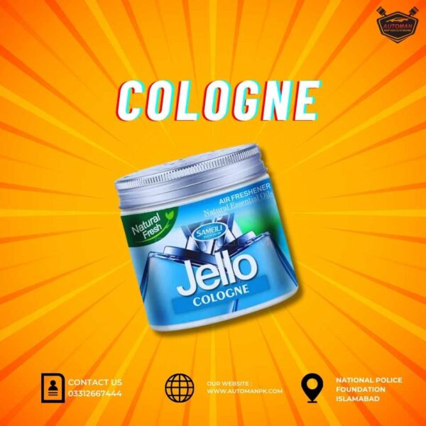 Jello Car Air Freshener – Cologne Flavour in Pakistan