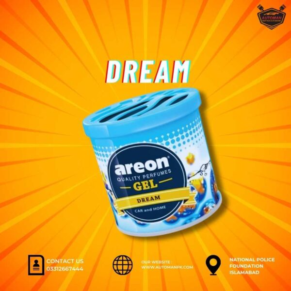 AREON GEL Dream – Long Lasting Car Gel Perfume in Pakistan