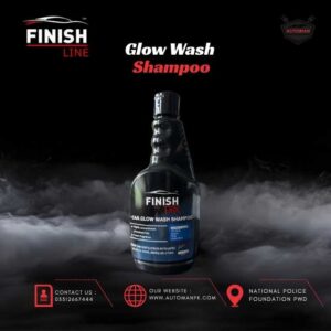 Finish Line Glow Wash Shampoo 450ml – Deep Cleaning Car Wash in Pakistan