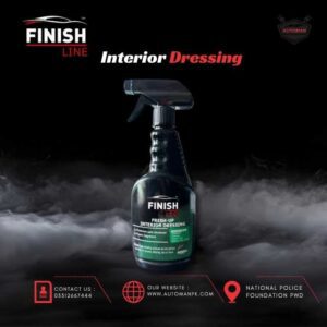 Finish Line Interior Dressing 450ml Bottle – Car Dashboard Polish by AutoManPK