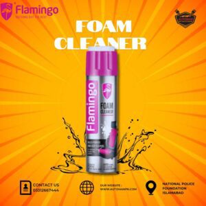 Flamingo Foam Cleaner 650ml spray – interior and upholstery cleaner from AutoManPK