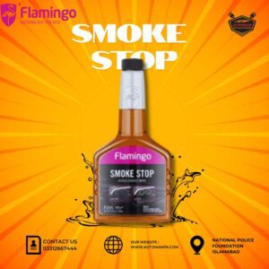 Flamingo Smoke Stop 354ML Engine Additive – Reduce Engine Smoke – AutoManPK