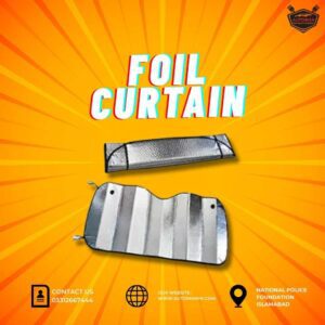 Universal Car Wind Screen Curtain Front Foil Curtain Silver – AutomanPK