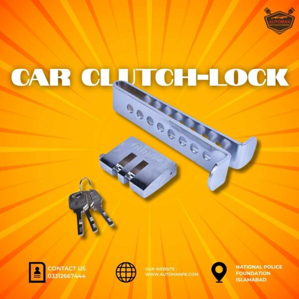 Heavy Duty Universal Car Pedal Lock Anti-Theft Brake Clutch Lock – AutoManPK