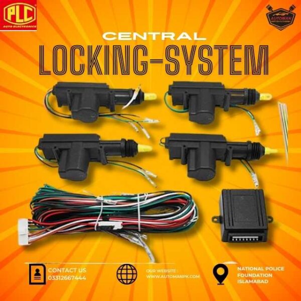 PLC Car Central Locking System in Pakistan – Premium Car Security Kit
