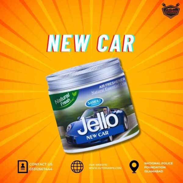 Jello Car Air Freshener – New Car Fragrance Car Perfume Pakistan