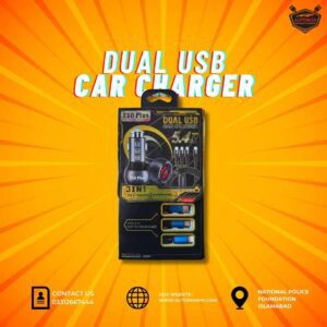 T10 Plus Car Mobile Charger Super Fast Dual USB – AutoManPK