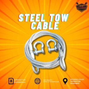 8mm Heavy Duty Tow Cable for Cars & SUVs – Automanpk