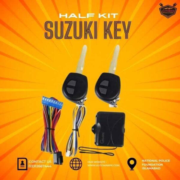 T10 Plus Half Kit Auto Security Keyless System for Suzuki in Pakistan