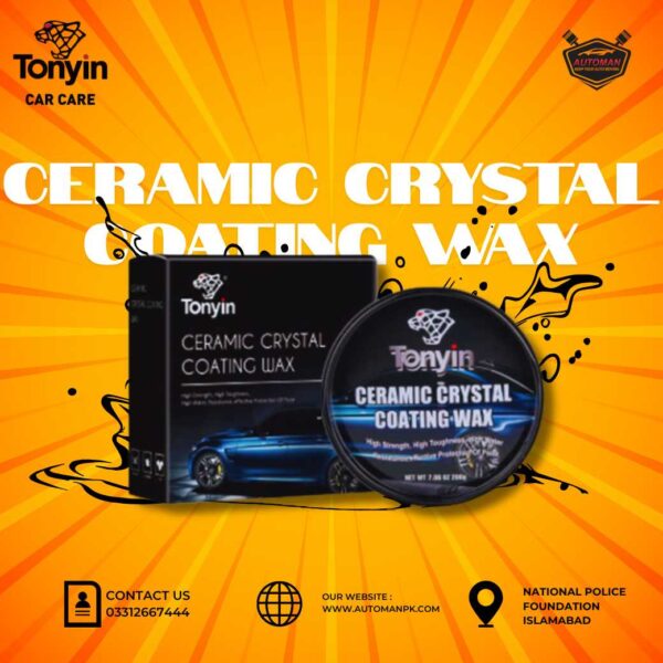 Tonyin Ceramic Crystal Coating Wax Bottle – AutoManPK Premium Car Shine & Protection