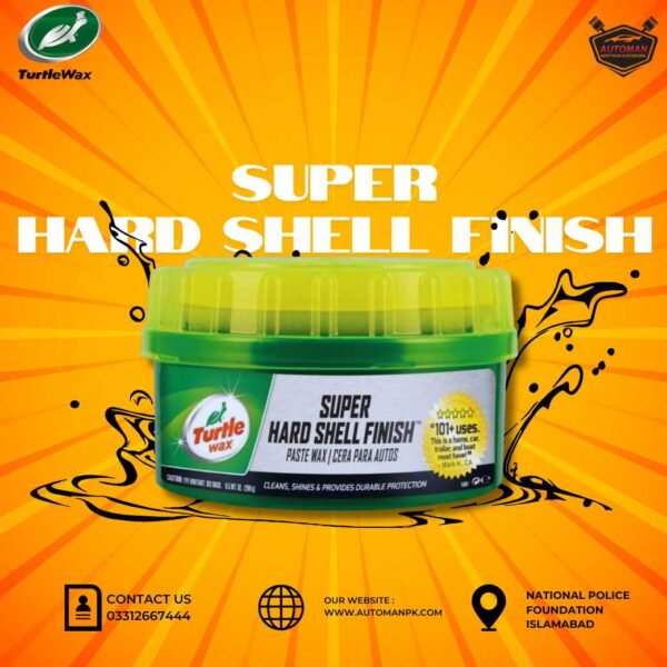Turtle Super Hard Shell Finish 260g Car Wax – AutoManPK