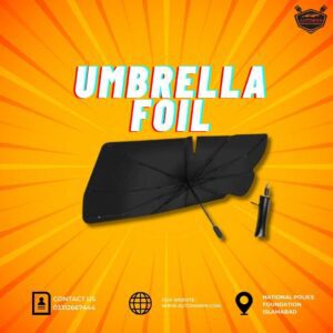 Car Front Screen Foil / Sunshade Umbrella – Premium Windshield Protection in Pakistan
