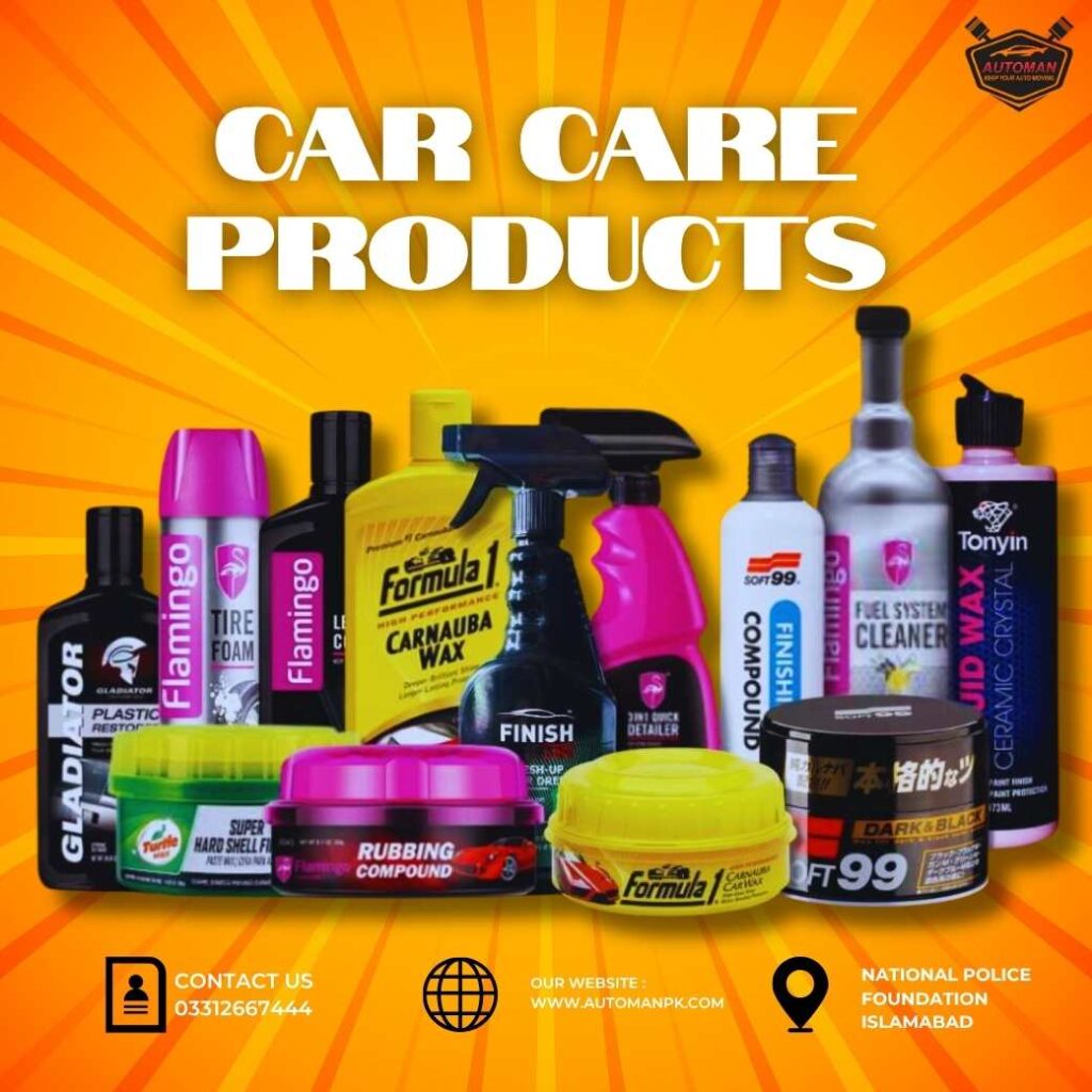 car care products in pakistan